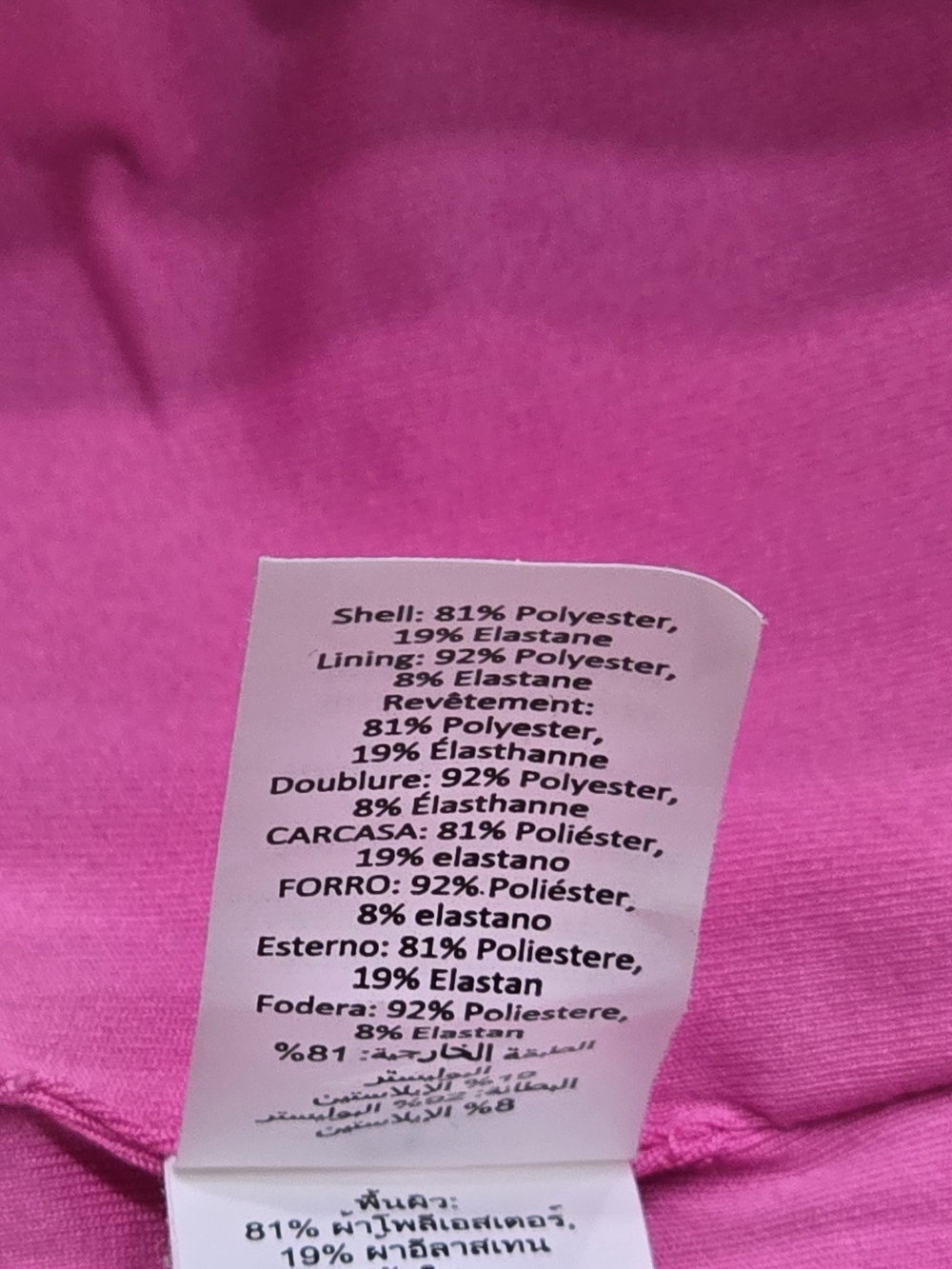 Alo Yoga Airbrush Socialite Bandeau Bra Paradise Pink Size-L - Picture 8 of 8